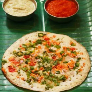 Vegetable Uttapam