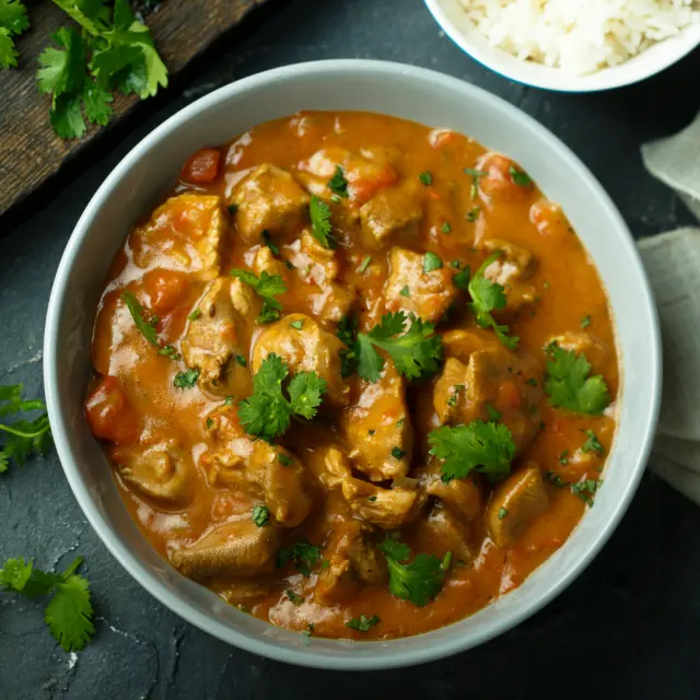 Chicken Curry at Aroma Delight, Burlington MA