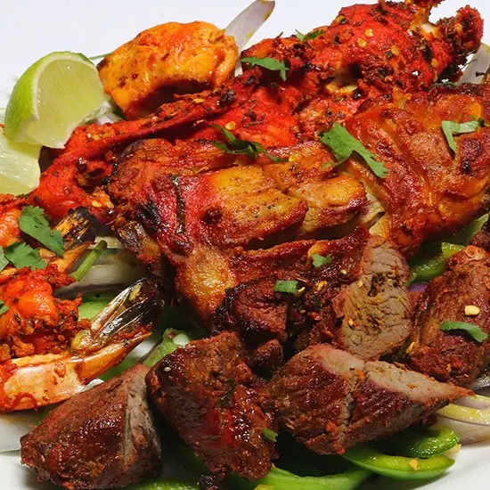 Tandoori Mixed Grill at Aroma Delight, Burlington MA