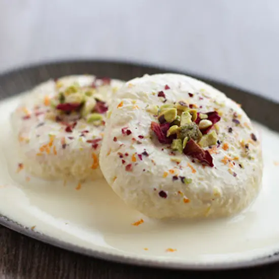 Ras Malai (2) at Aroma Delight, Burlington MA
