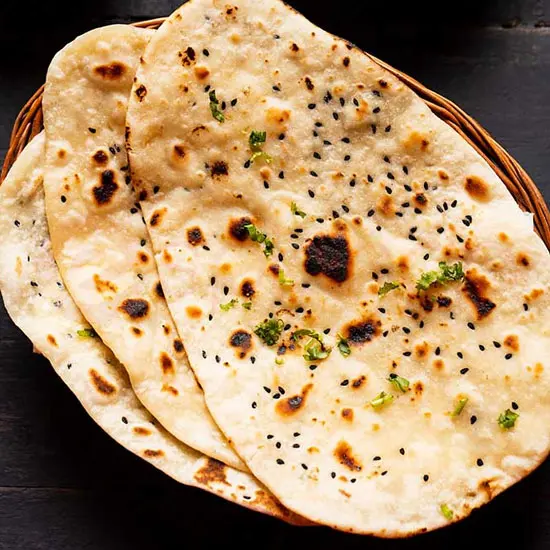 Plain Naan at Aroma Delight, Burlington MA