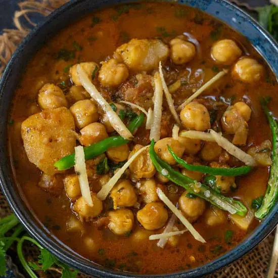 Aloo Choley at Aroma Delight, Burlington MA