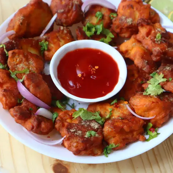 Fish Pakora at Aroma Delight, Burlington MA