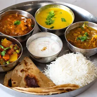 Vegetarian Thali Vegetarian Thali