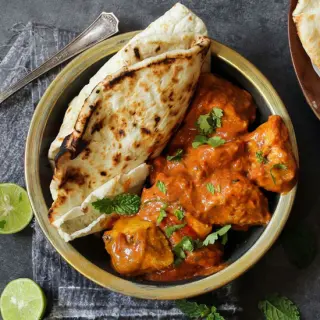 Chicken Coconut Naan Chicken Coconut Naan