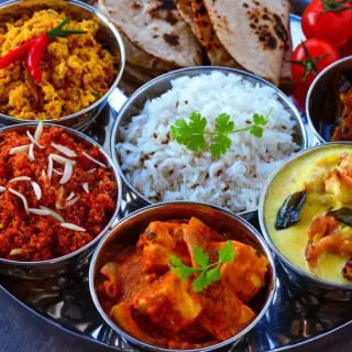 Punjab Vegetarian Platter Punjab Vegetarian Platter