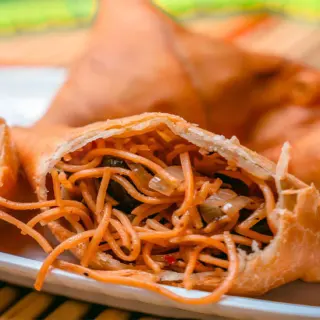 Noodle Samosa Noodle Samosa