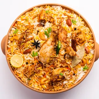 Chicken Biryani with Bones Chicken Biryani with Bones